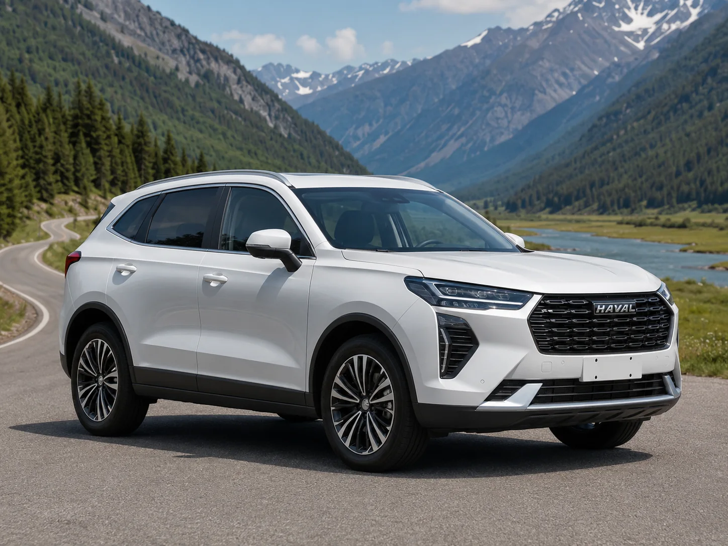 HAVAL JOLION 2026 года белого цвета — второй автомобиль гостиницы «Набережная»