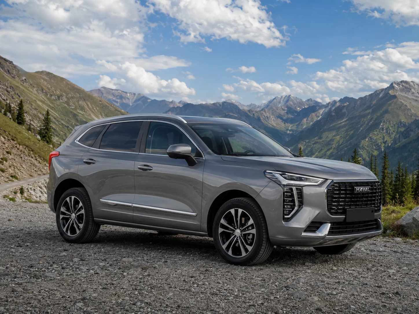HAVAL JOLION 2026 года серого цвета — второй автомобиль гостиницы «Набережная»